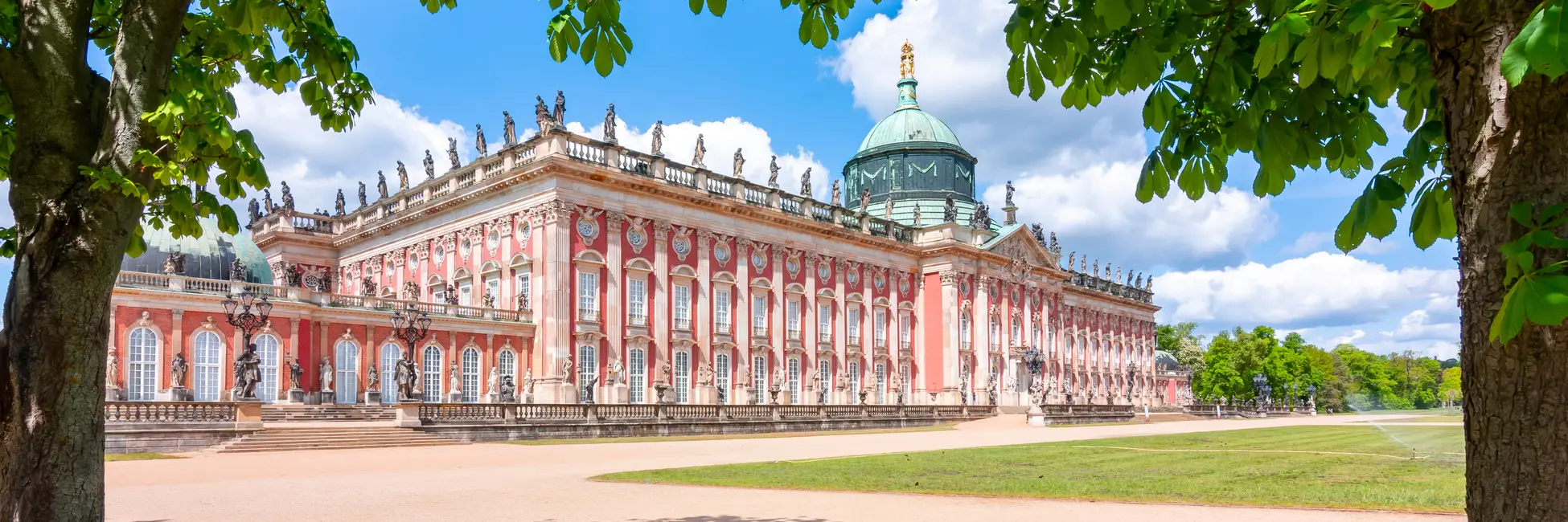 Le nouveau palais sanssoucis à Potsdam 