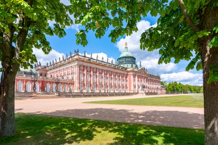 Le nouveau palais sanssoucis à Potsdam 