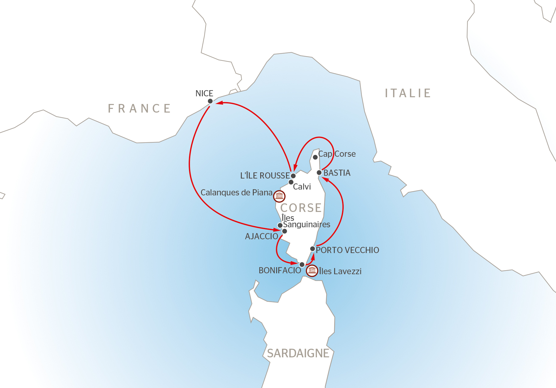 Carte Maritime Mer Méditerranée - NAO 