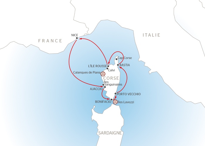 Carte Maritime Mer Méditerranée - NAO 