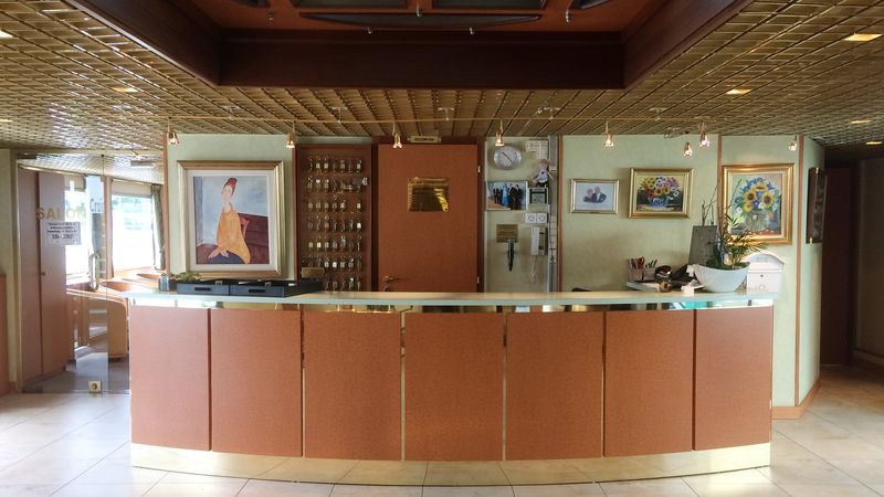 reception desk