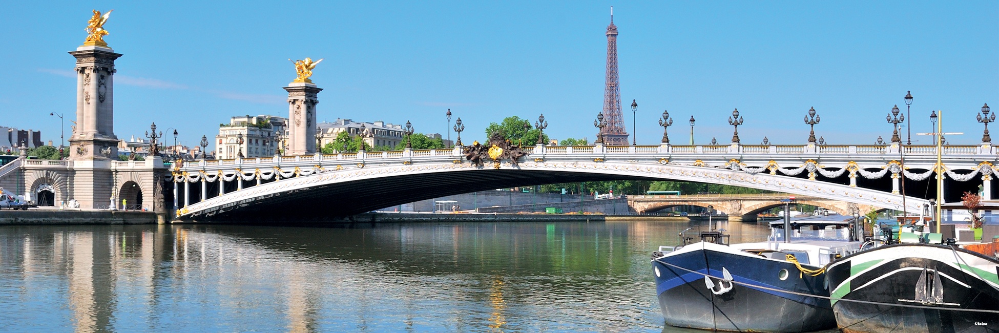 France Seine Paris Pont Alexandre Iii Seine Slider Estea