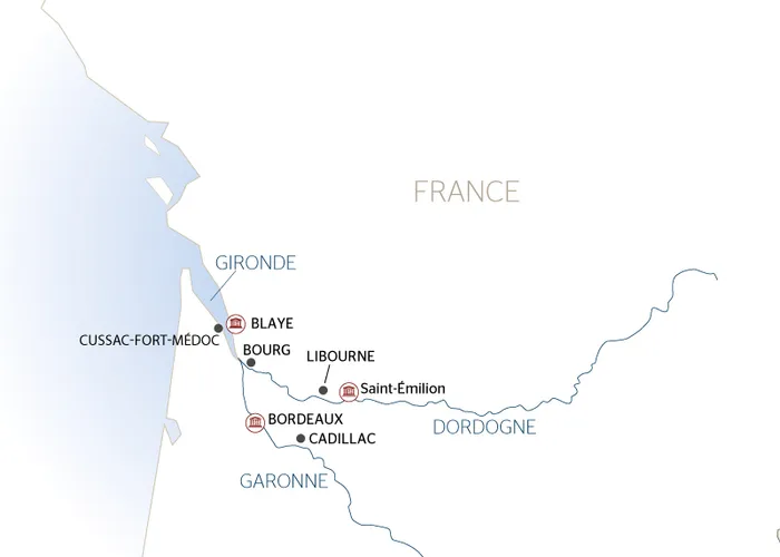 Carte Fluviale Gironde - BOQ