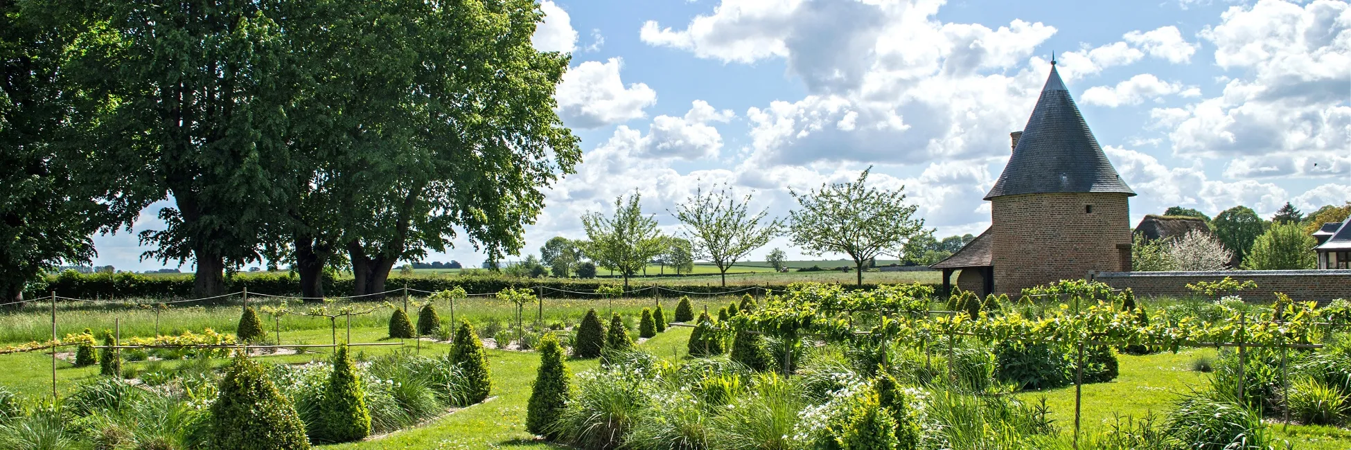 Jardin du château de Martainville 