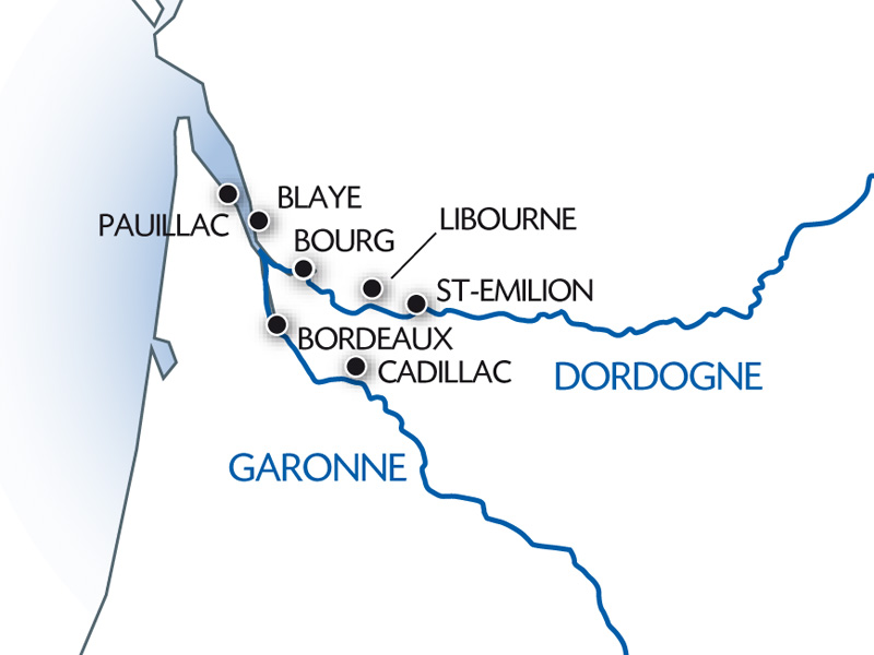 Carte Fluviale Garonne - BOS