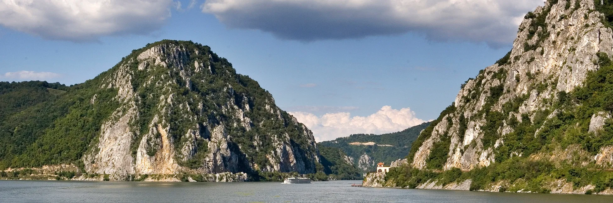 Les portes de fer sur le Danube