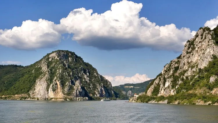 Les portes de fer sur le Danube