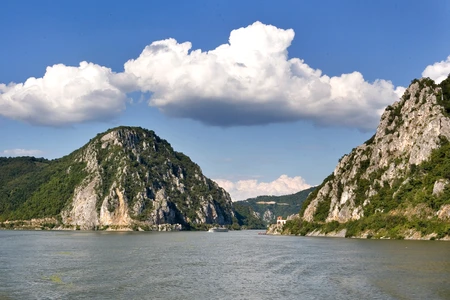 Les portes de fer sur le Danube