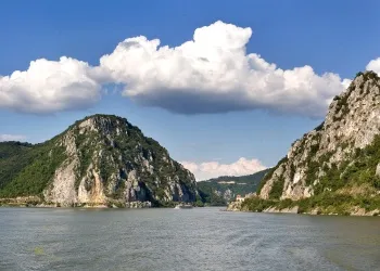 Les portes de fer sur le Danube