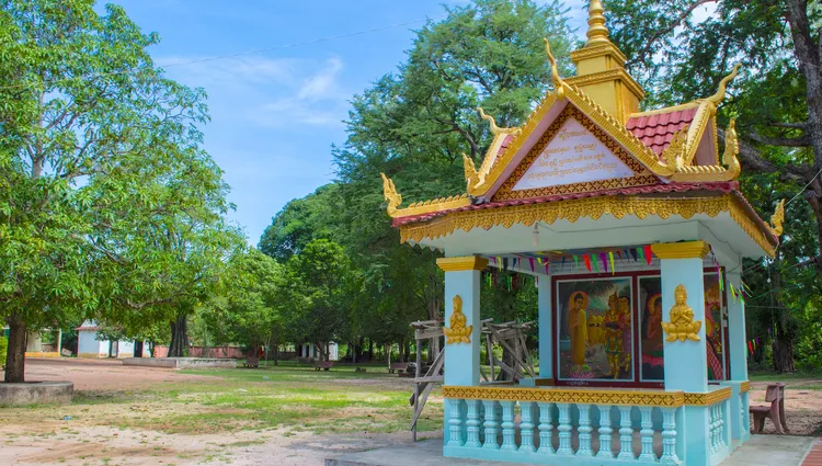 Petite pagode au Cambodge 