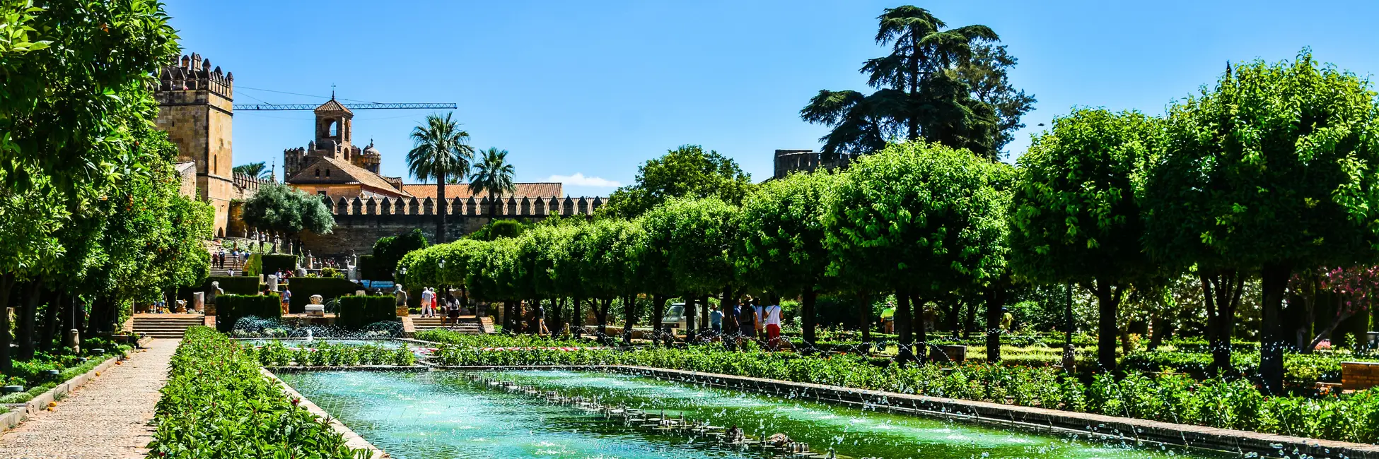 Bassin des jardins d'Alcazar 