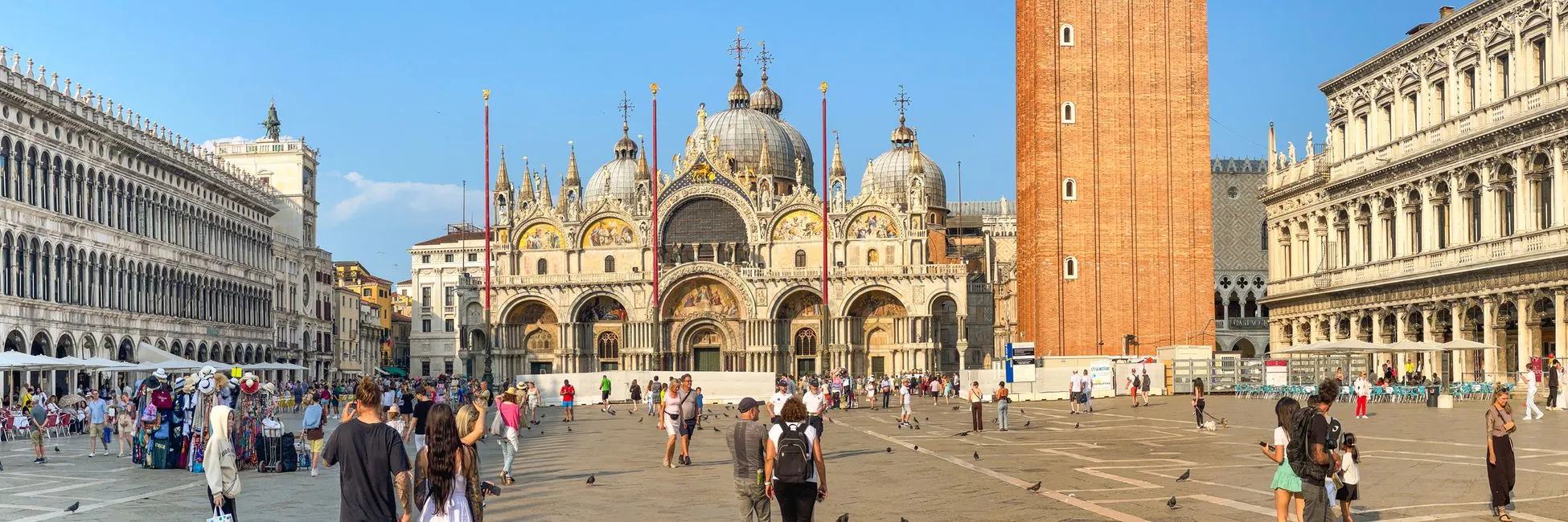 La place San Marco à Venise 