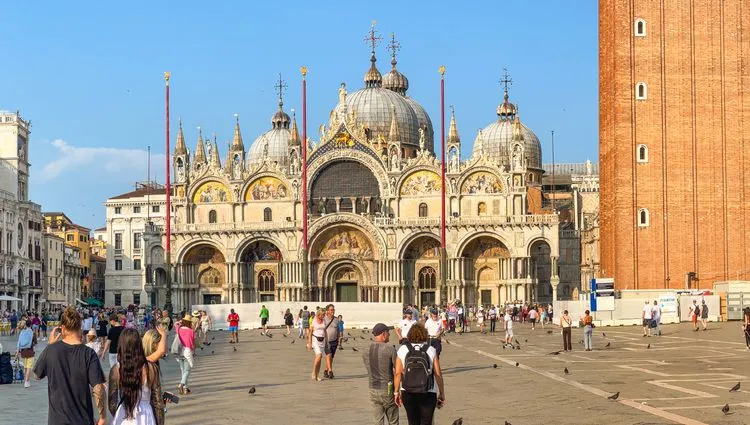 La place San Marco à Venise 