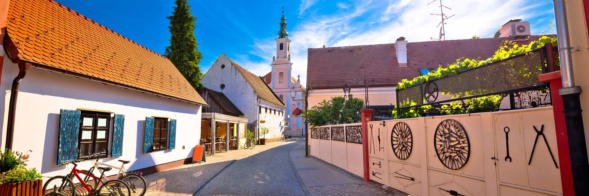 Ruelle baroque de Varaždin 