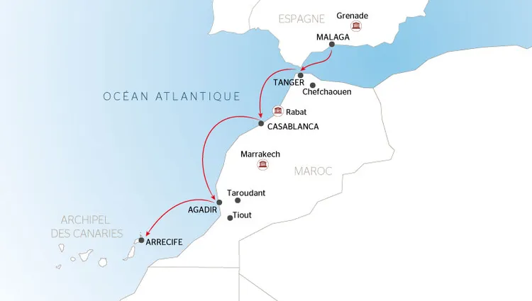 Carte Maritime Mer Atlantique - MCE PP
