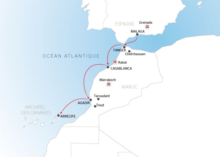 Carte Maritime Mer Atlantique - MCE PP