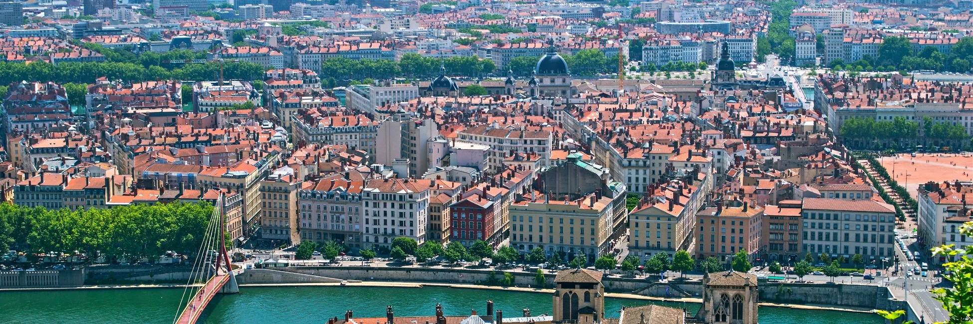 Vue sur Lyon 