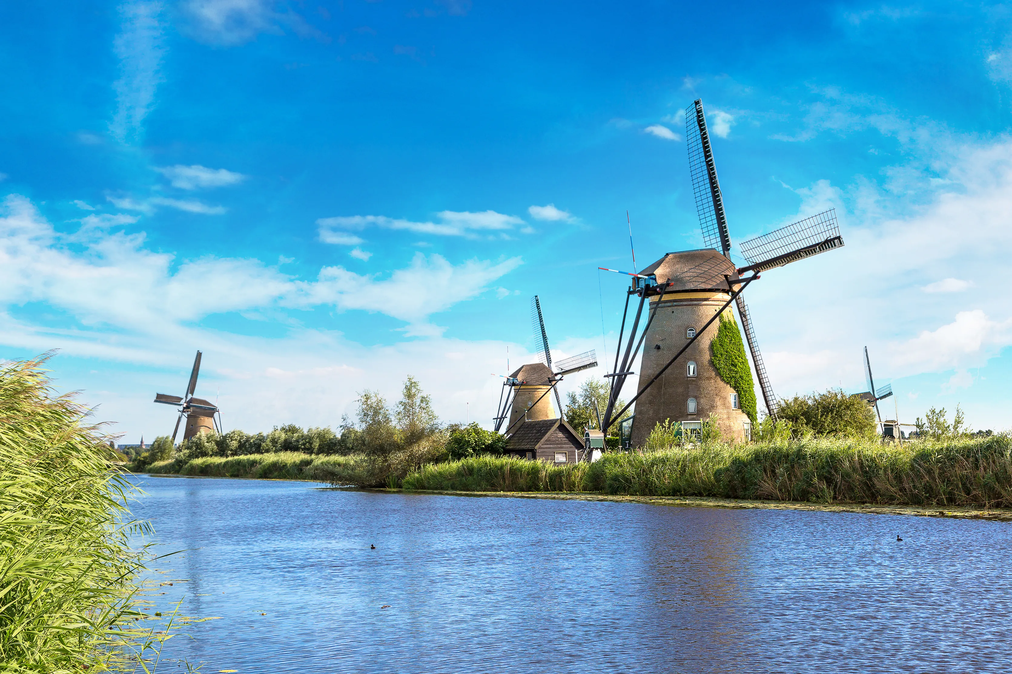 Les moulins de Kinderdijk 