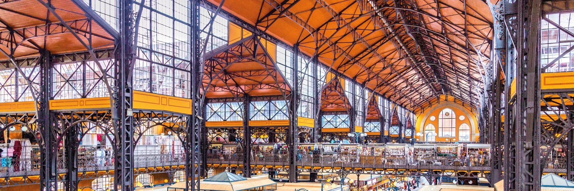 Le marché central de Budapest 