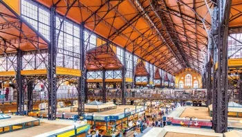 Le marché central de Budapest 