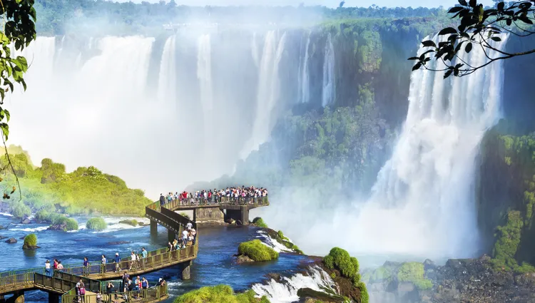 Balade au bord des chutes d'Iguaçu 