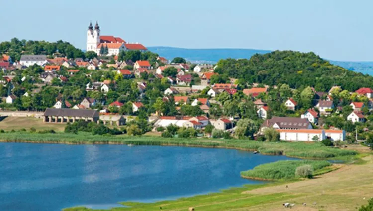 Vignette lac Balaton en Hongrie 