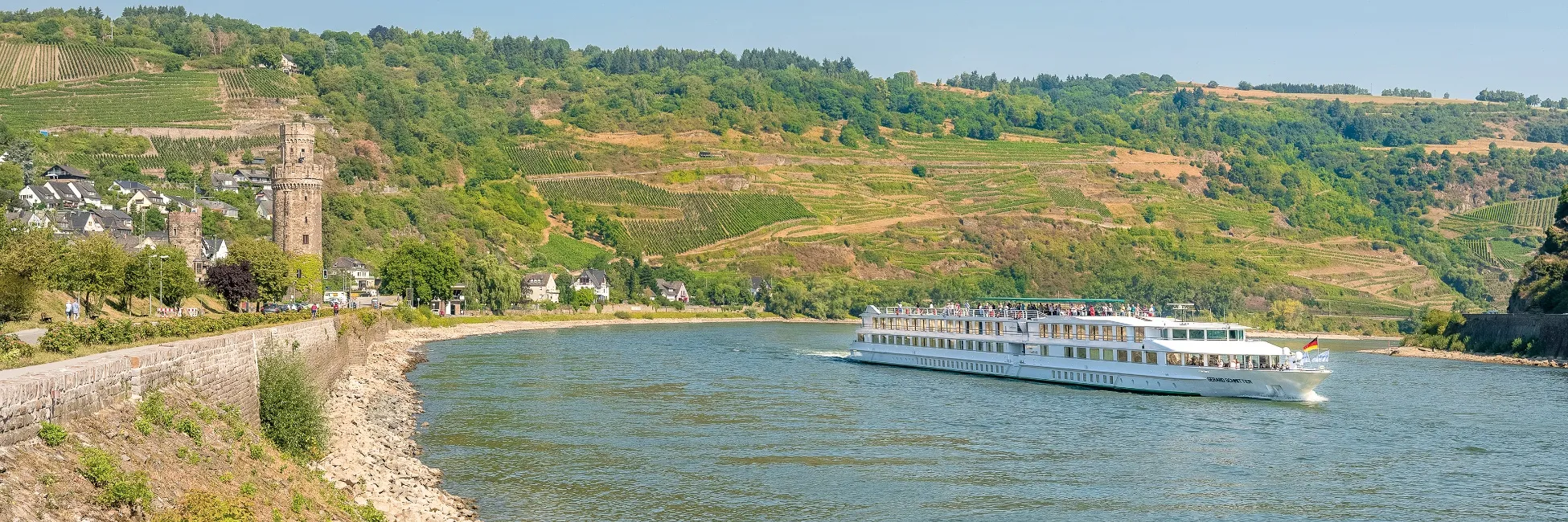 Le MS Gérard Schmitter sur le Rhin