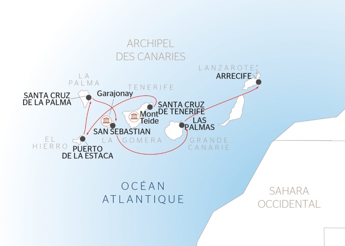 Carte Maritime Océan Atlantique - LTZ