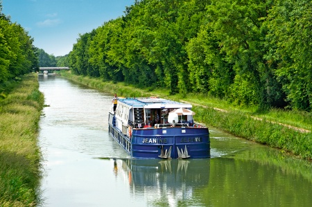 DSL_PP - Crucero por los canales de Borgoña, el Saona y del centro