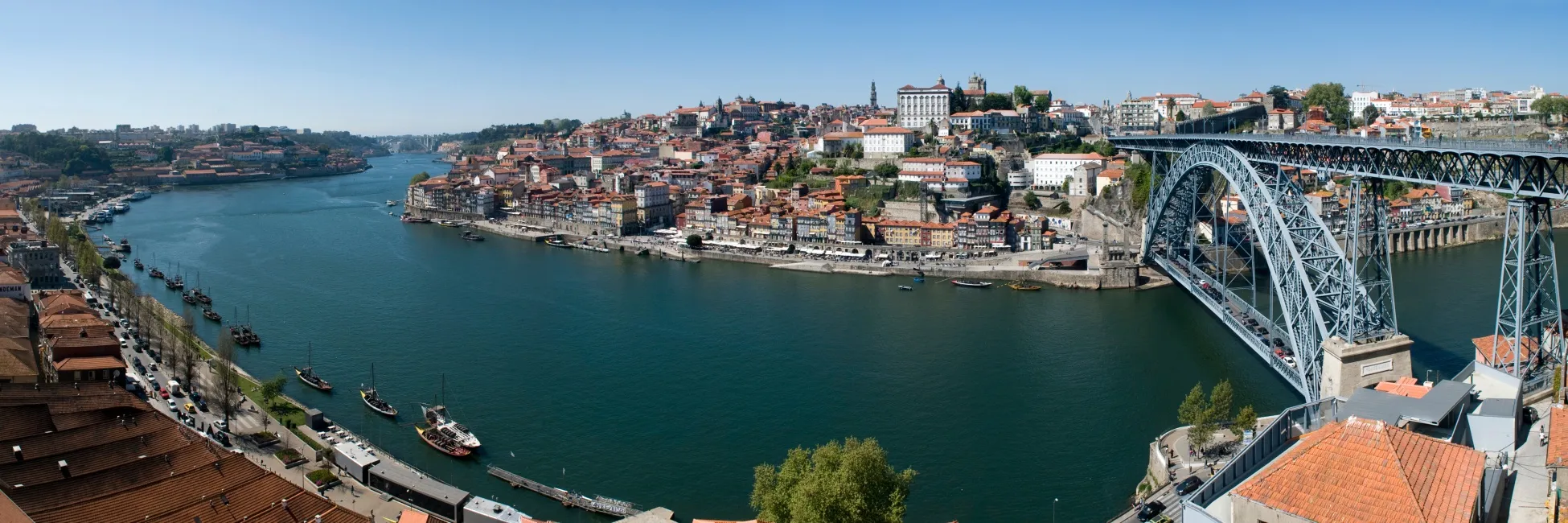 Vue sur Porto au Portugal 