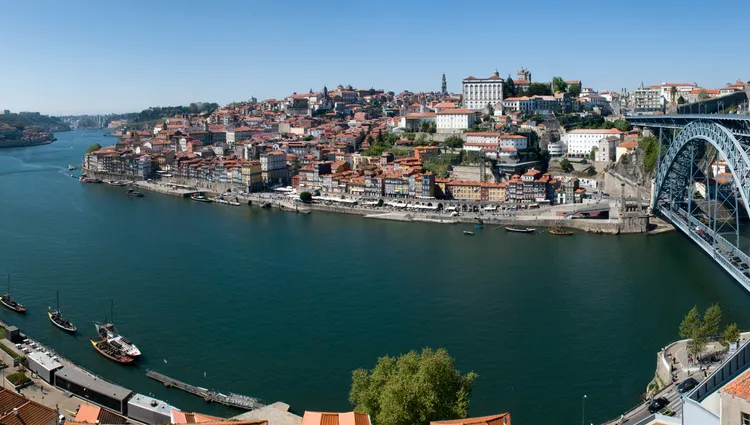 Vue sur Porto au Portugal 