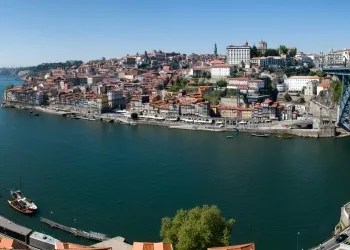 Vue sur Porto au Portugal 