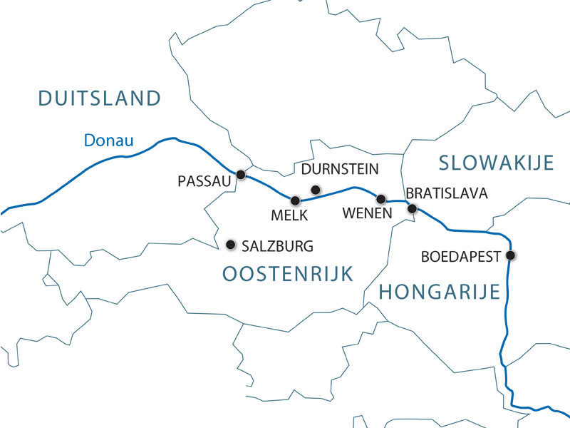 Op ontdekking van Salzburg en de mooie blauwe Donau CroisiEurope België