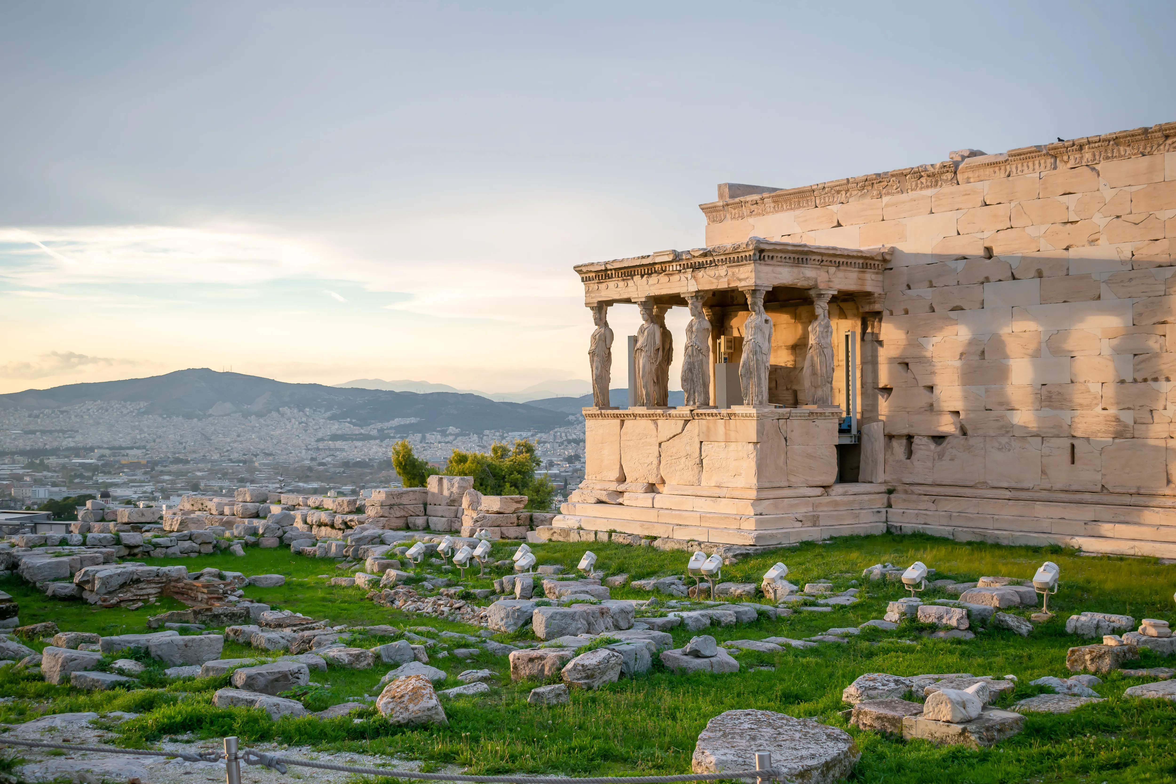 L'acropole de Spyros à Athènes 