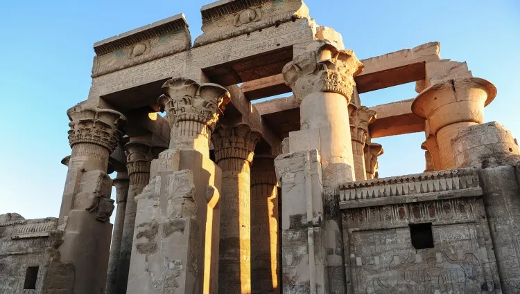 Le grand temple de Kôm Ombo en Egypte 