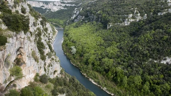 Passage des gorges d'Ardèche 
