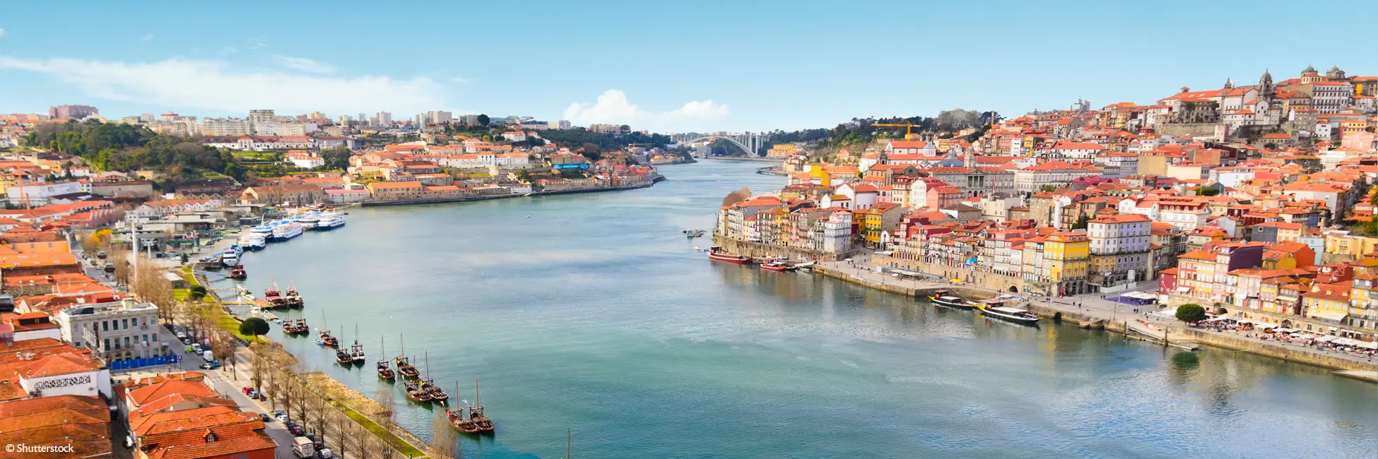 Slider Porto bordé par le Douro 