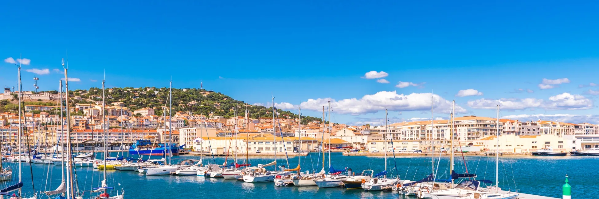 L'ensoleillée port de Sète 