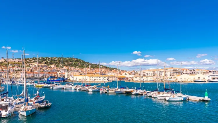 L'ensoleillée port de Sète 