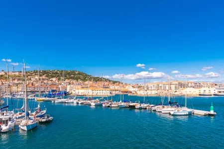 L'ensoleillée port de Sète 