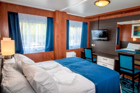 Suite (1 cama grande) – Puente superior - MS Kronstadt