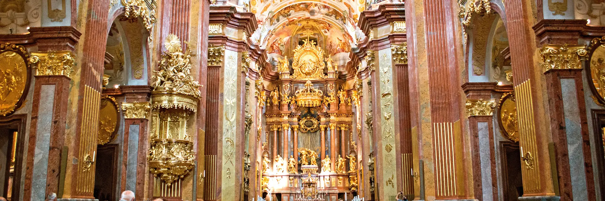 Eglise de Melk en Autriche