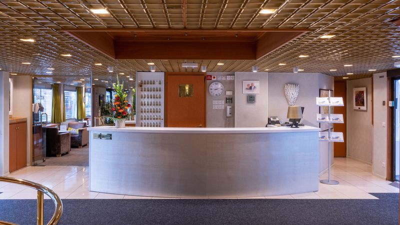 reception desk