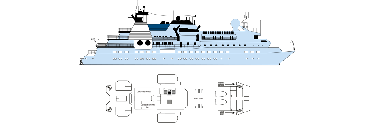 Plan Du Bateau La Belle Des Océans Bateau MV La Belle des Océans | Croisières Maritimes à taille humaine