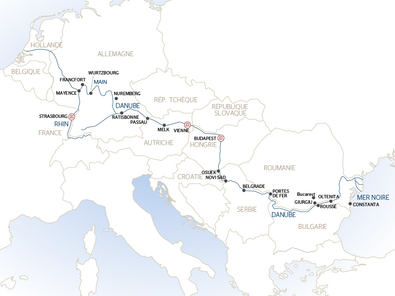 Croisière transeuropéenne, 3 fleuves, le Rhin, le Main et le Danube - De l'Europe Occidentale à l'Europe de l'Est découvrez leurs richesses culturelles et patrimoniales (formule port/port) - 26