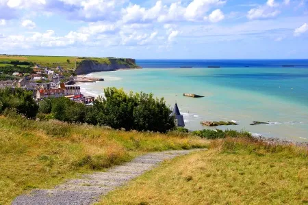 La grande plage du débarquement 