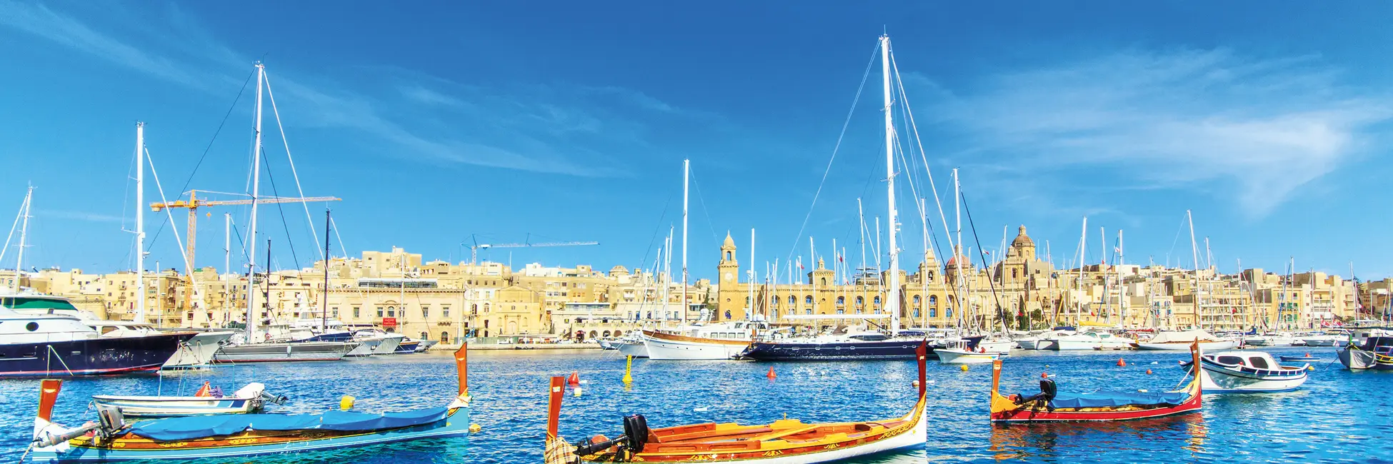 Au dessus des eaux de Malte 