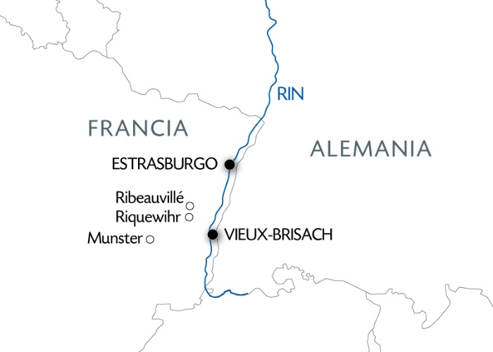 France - Alsace Lorraine Grand Est - Allemagne - Croisière L'Alsace Pittoresque et Gourmande