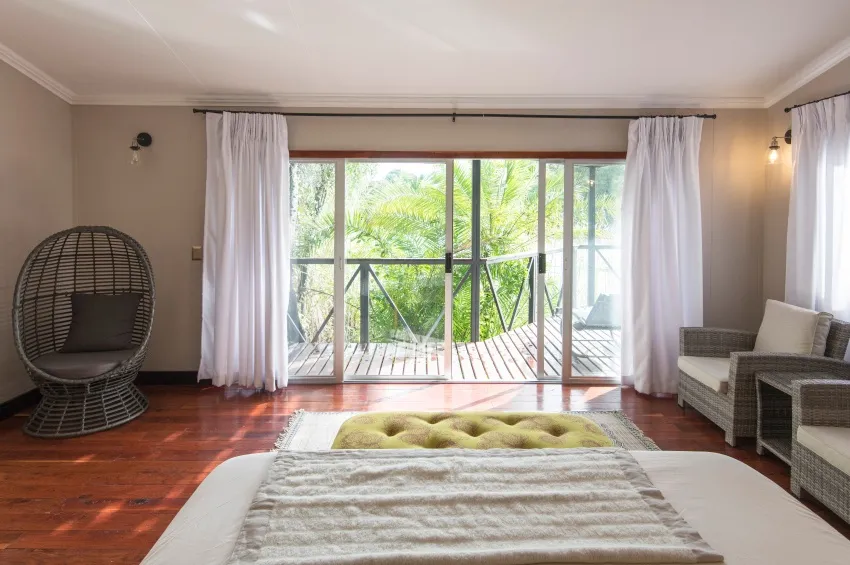 Bedroom in the lodge