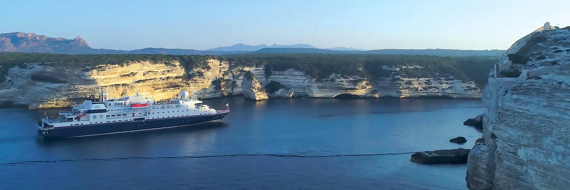 La MV Belle des Océans en Navigation 